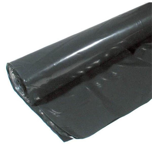 Poly-America Poly-america 20ft. X 100ft. 4 ML Tyco Polyethylene Black Plastic Sheeting CF0420B CF0420B - main